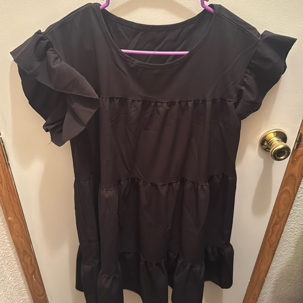 black dress